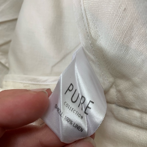 Pure Collection linen trouser pants - Picture 5 of 8